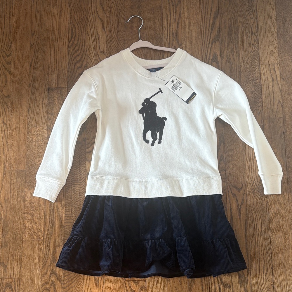 Polo Ralph Lauren sweatshirt corduroy dress
